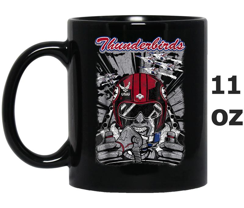 Pilot Merica Air Force Patriot Thunder Birds  Gift Mug OZ