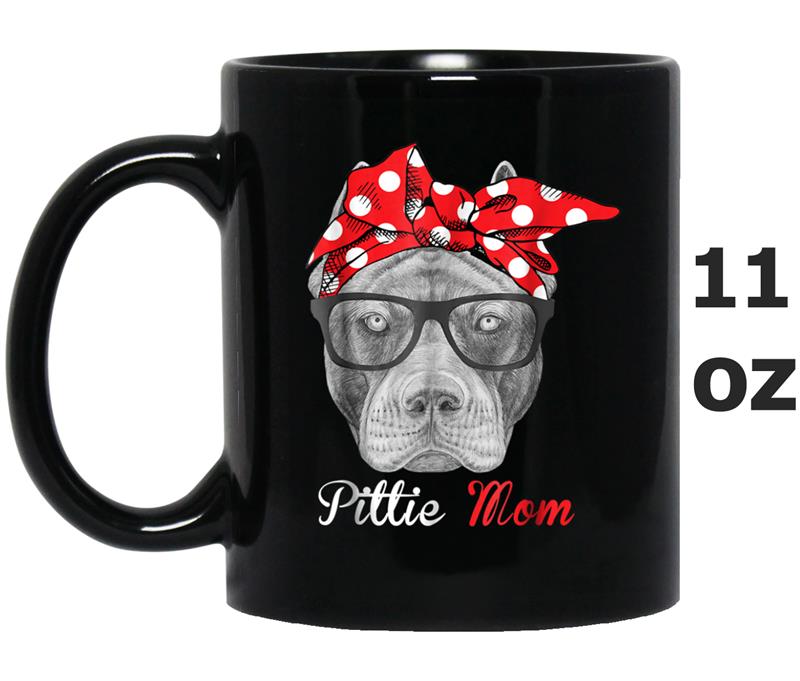 Pittie Mom  for Pitbull Dog Lovers-Mothers Day Gift Mug OZ