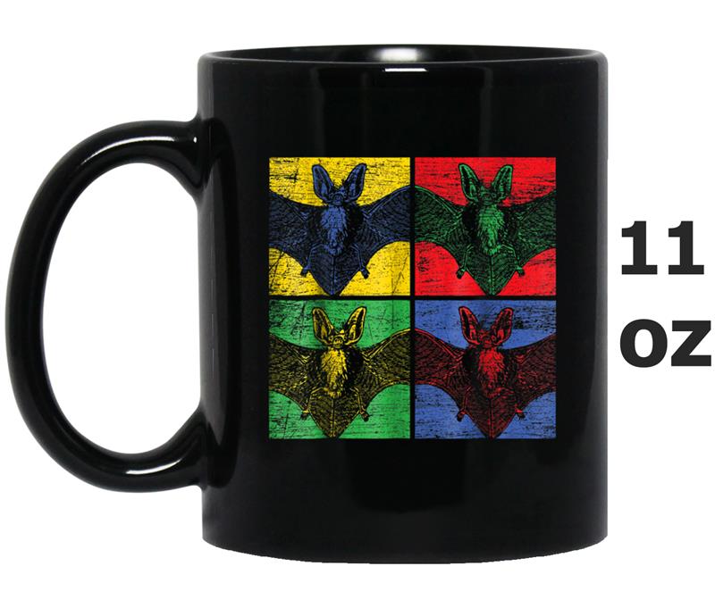 Pop-Art Bat  Vintage Retro Gift Idea Mug OZ