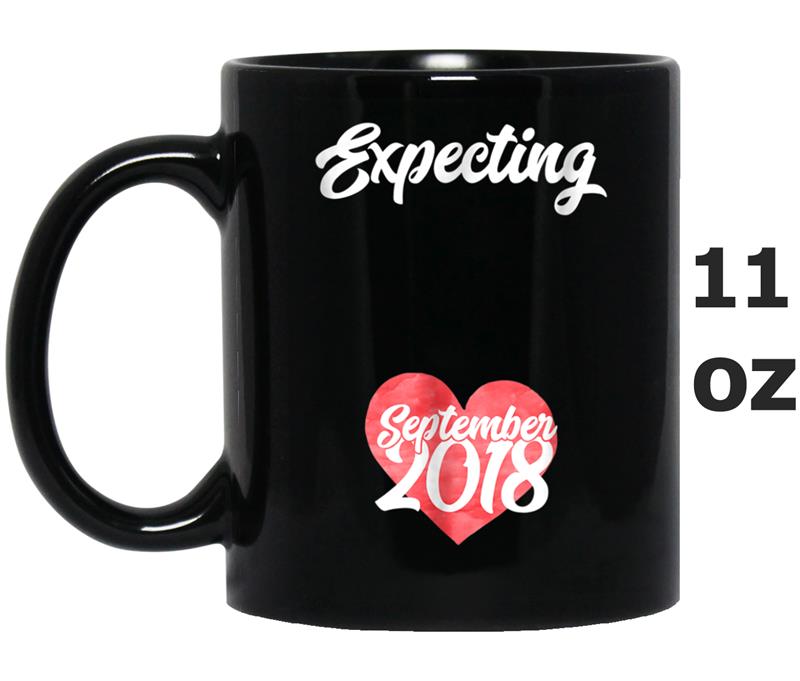 Pregnancy Gift Expecting September 2018  for Women Mug OZ