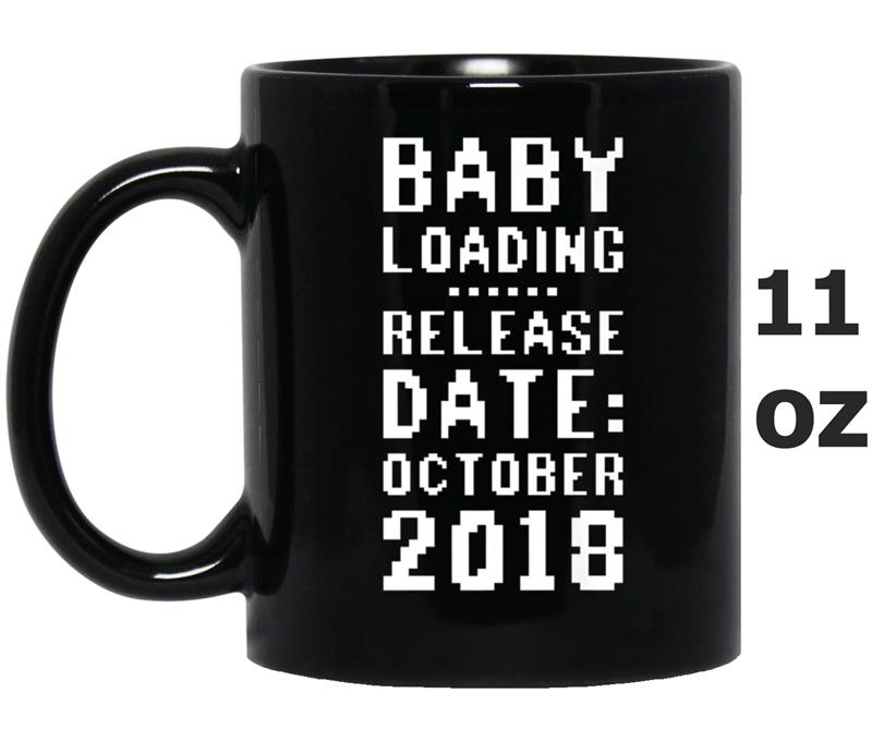 Pregnancy Gift Release Date October 2018  for Women Mug OZ