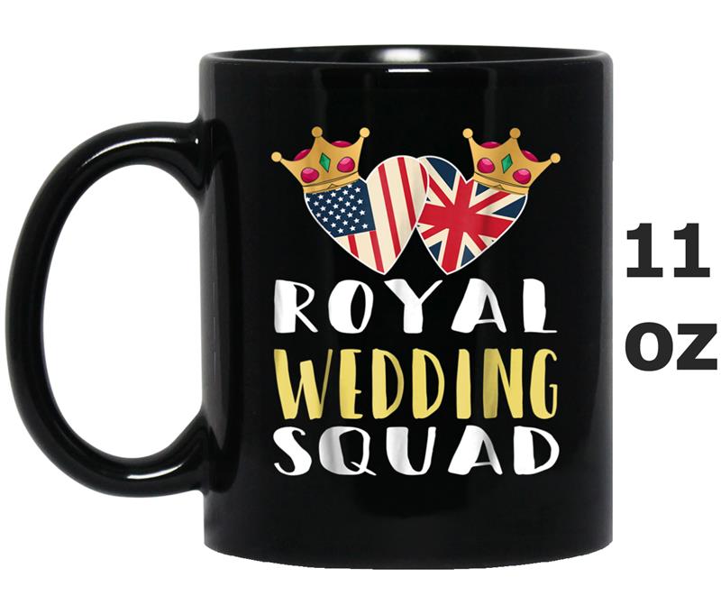 Prince Harry & Meghan Royal Wedding  2018 USA UK Flag Mug OZ
