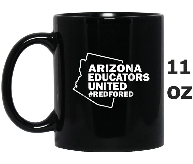 red for ed arizona educators united teachers strike Mug OZ