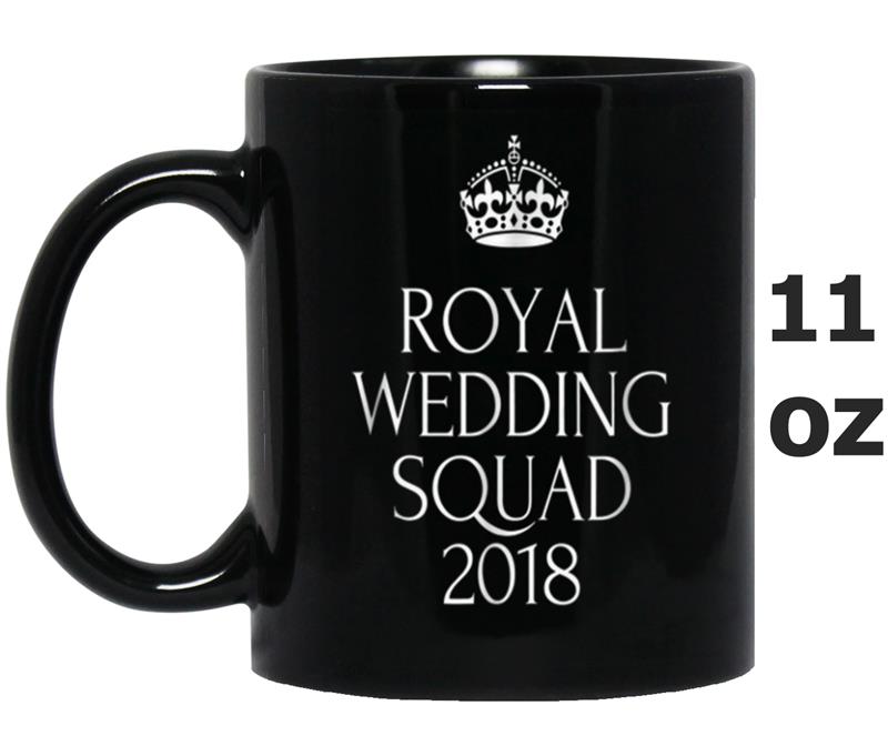 Royal Wedding  Harry Meghan 2018 Wedding Party Squad Mug OZ