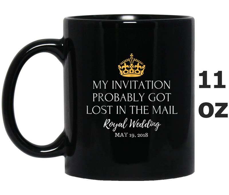 Royal Wedding  Harry Meghan May 19 2018 - British party Mug OZ