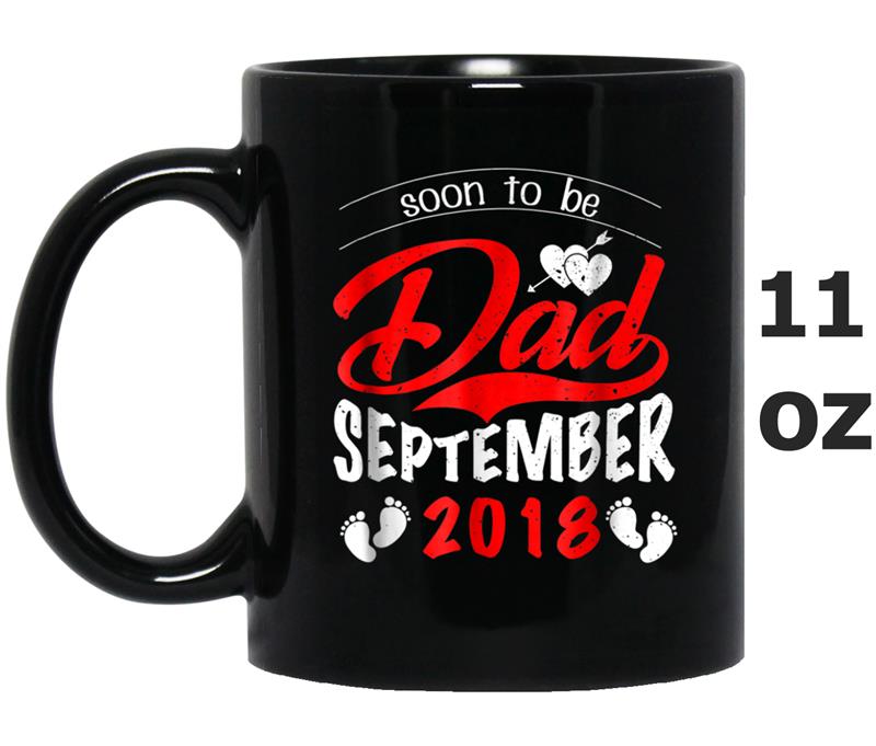 Soon To Be Dad September 2018 Mug OZ