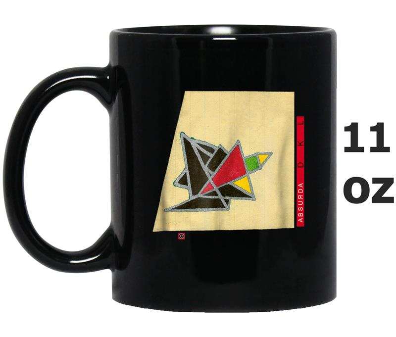 STUDIO DAVID LYNCH RED GREEN YELLOW Mug OZ