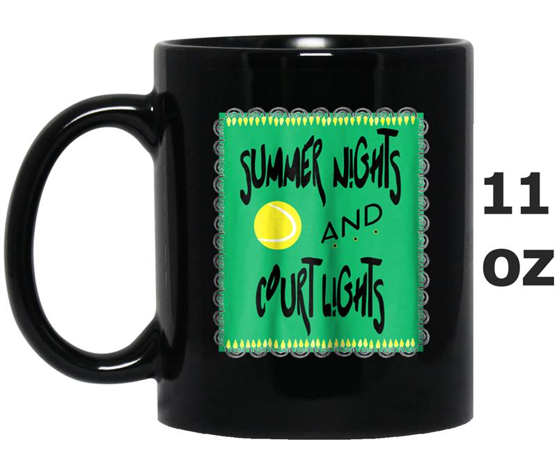 Summer Nights and Court Lights Mug OZ