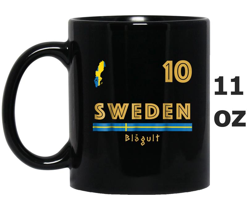 Sweden Soccer 2018 World Football Cup  Jersey Flag Gift Mug OZ