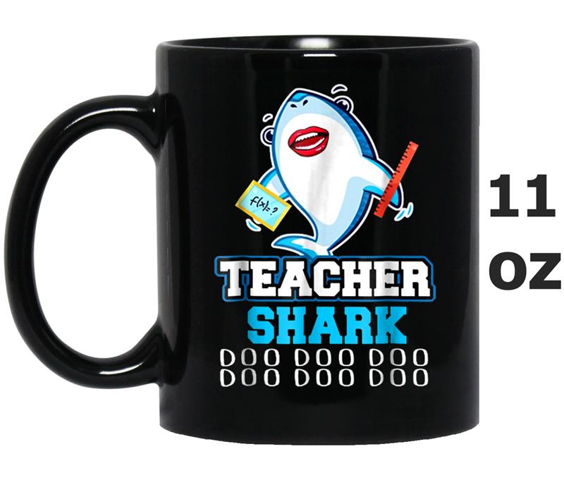 Teacher Shark Doo Doo Doo Funny Mug OZ