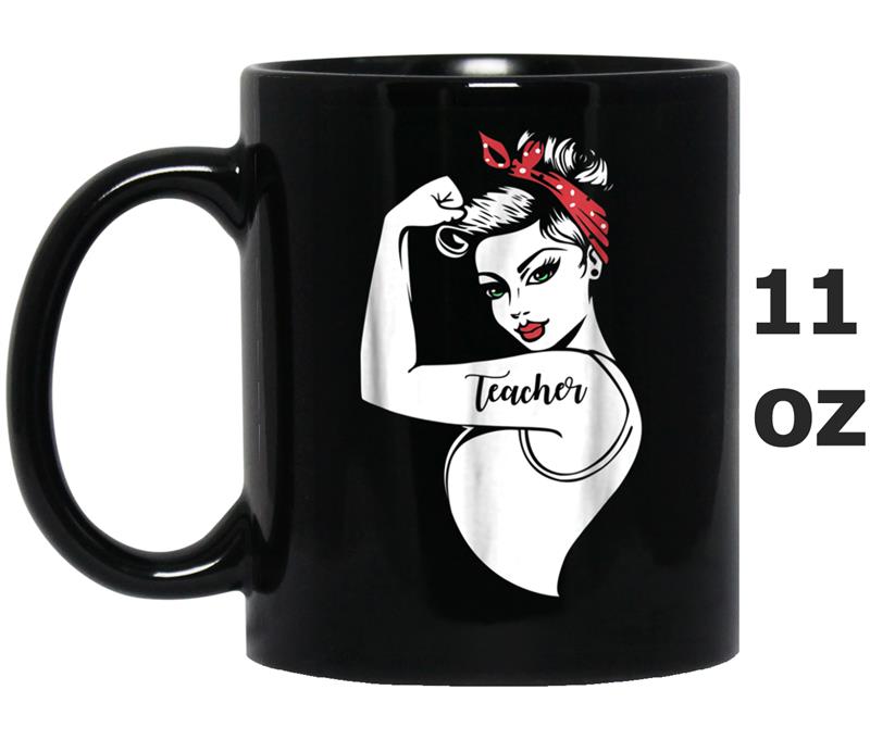 Teacher Strong Women Mug OZ