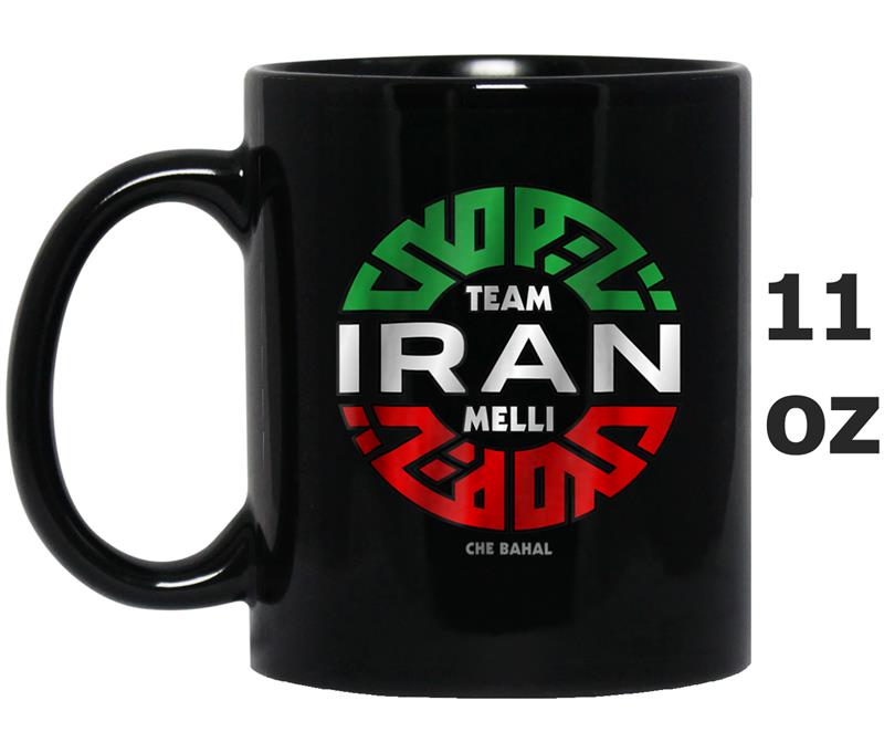 TEAM MELLI IRAN (farsi) Mug OZ