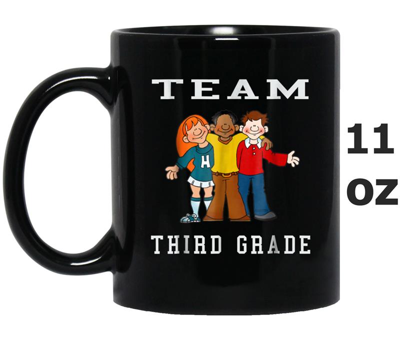 Team Third 3rd Grade Back to School Teacher Gift Mug OZ