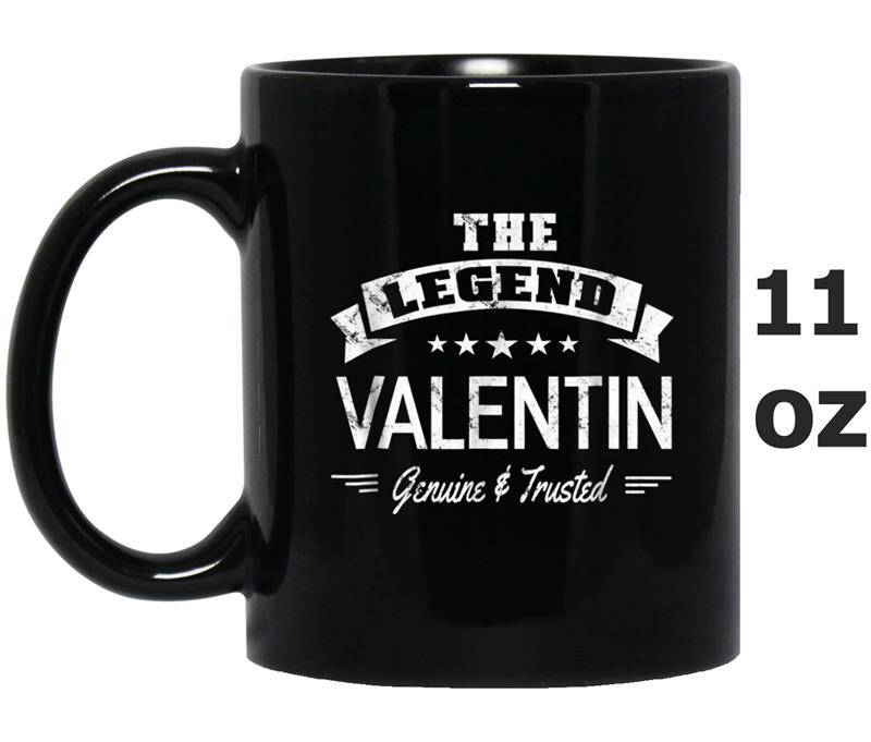 The Legend Valentin First Name  For Mens Mug OZ