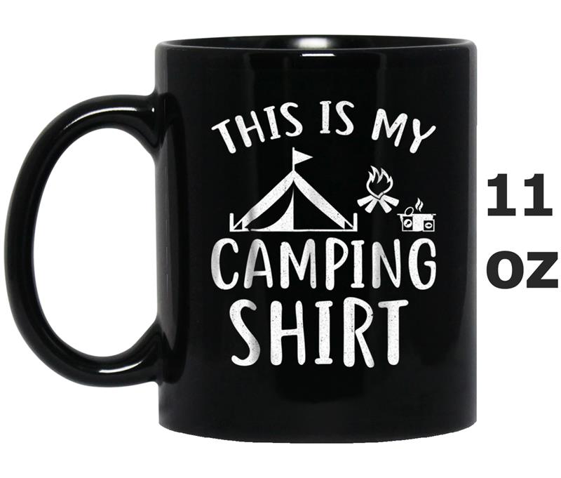 This Is My Camping  Funny Camper Gift Idea Mug OZ