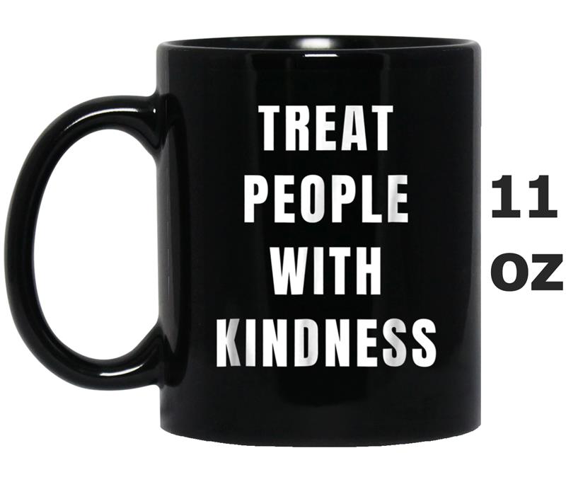 Treat People With Kindness LGBTQ Equality Mug OZ