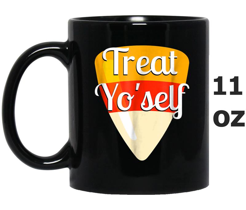 Treat Yo'self Halloween , Multiple Colors Mug OZ