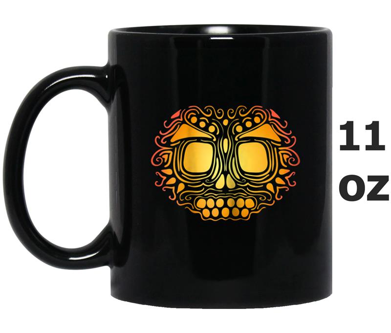 Tribal Skull Pumpkin Carving  Jack O'Lantern Mug OZ