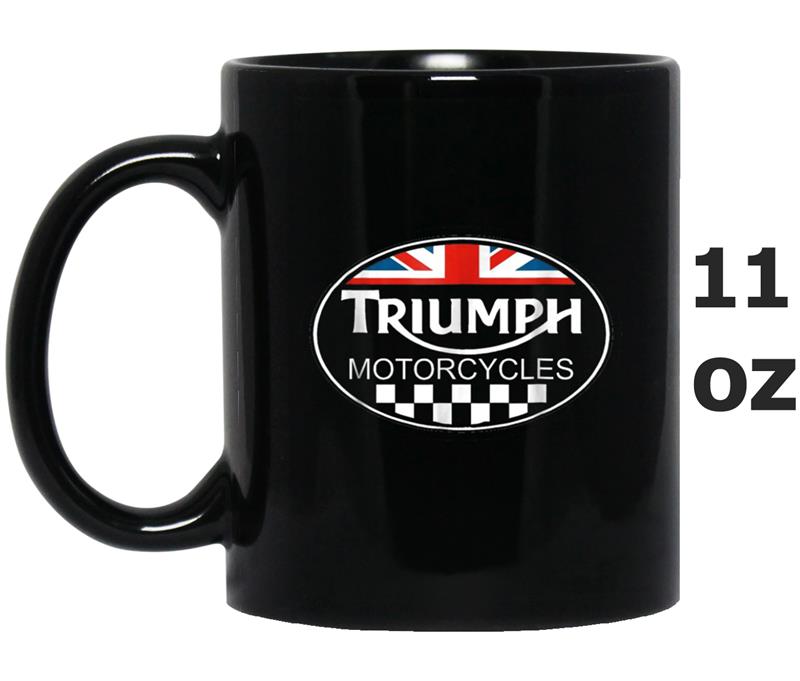 Triumph   Old Tin Sign Logo Mug OZ