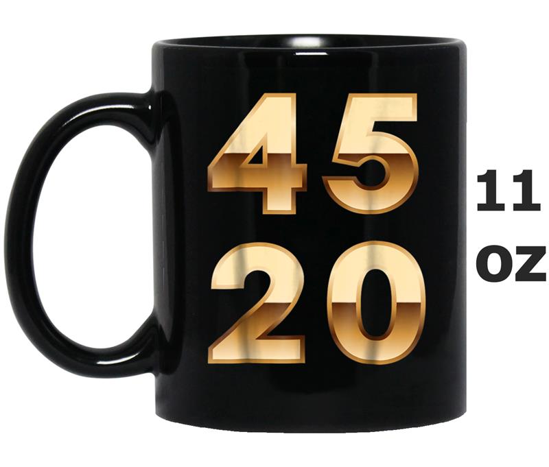 Trump 45 2020 Mug OZ