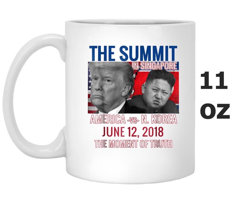 Trump Jong Un Summi-USA N. Korea Singapore June 12 Mug OZ