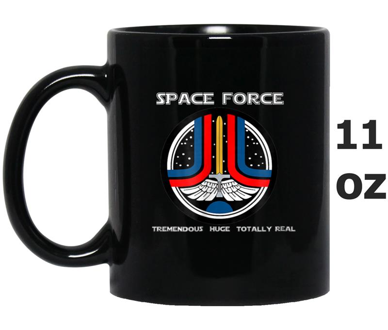 Trump Space Force Logo Funny Mug OZ