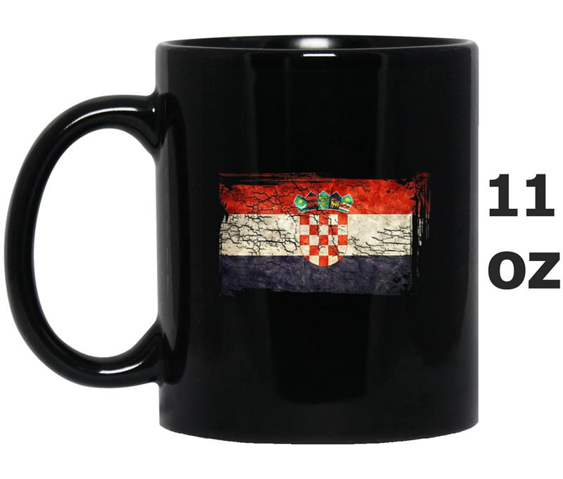 Unique Trendy & Vintage Croatia Flag Gift  G003711 Mug OZ