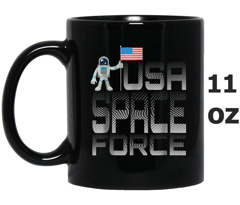 United States Military Space Force Cute Mug OZ