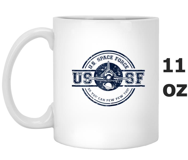 US Space Force  - Funny Trump Political Satire Mug OZ