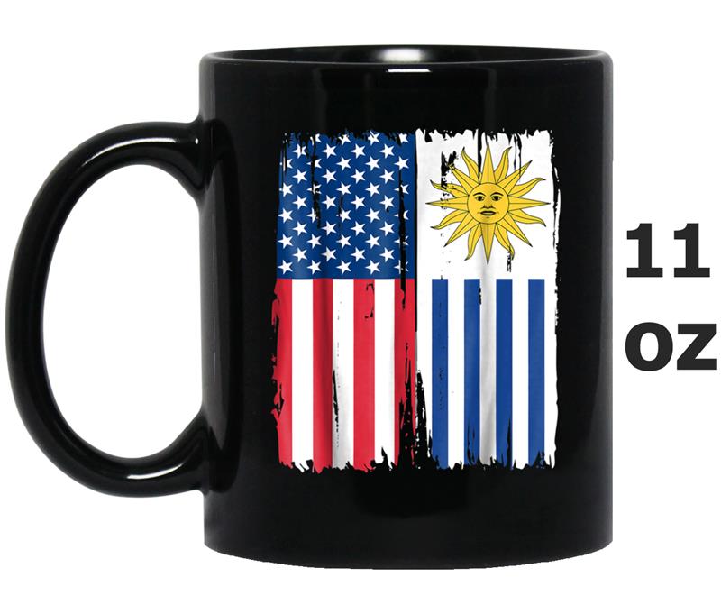 USA Uruguay Flag Mug OZ