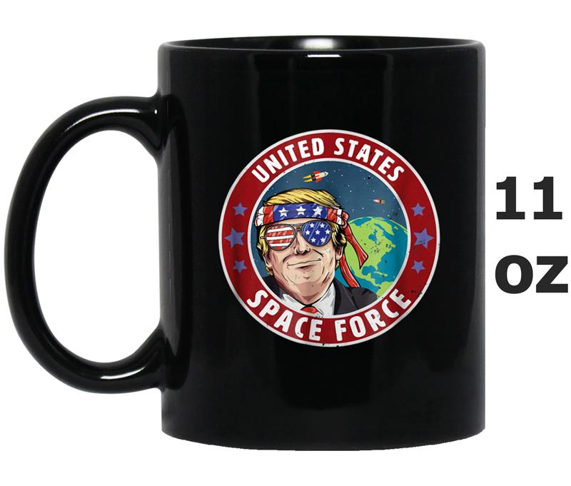 USSF United States Space Force Trump America Graphic Mug OZ