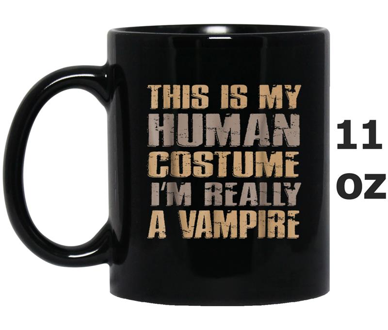 Vampire Costume Halloween Mug OZ