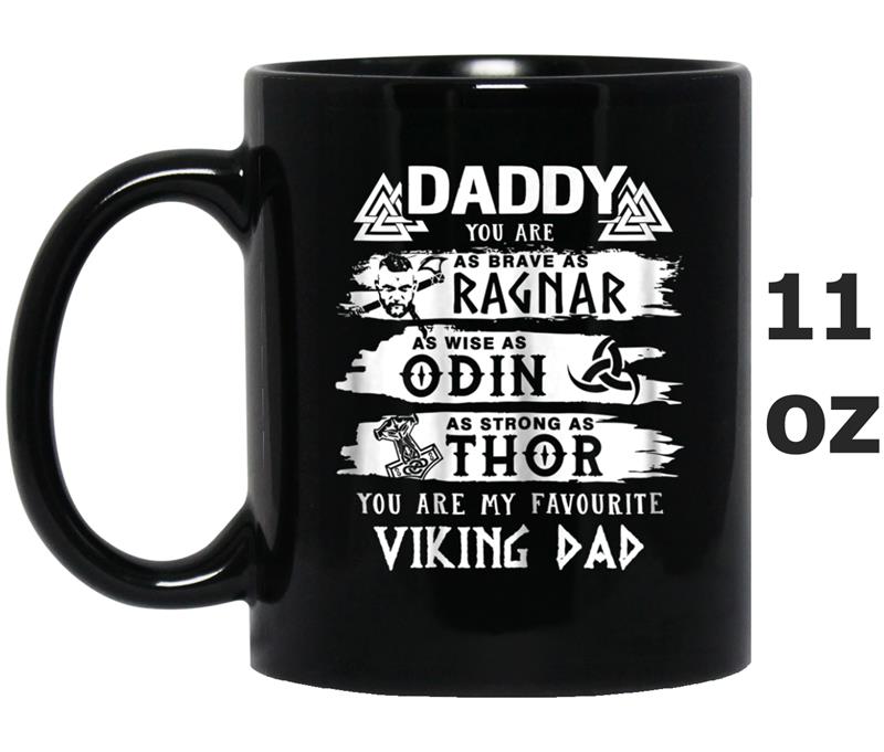 Viking Daddy As Odin As Thor Father Day Mug OZ