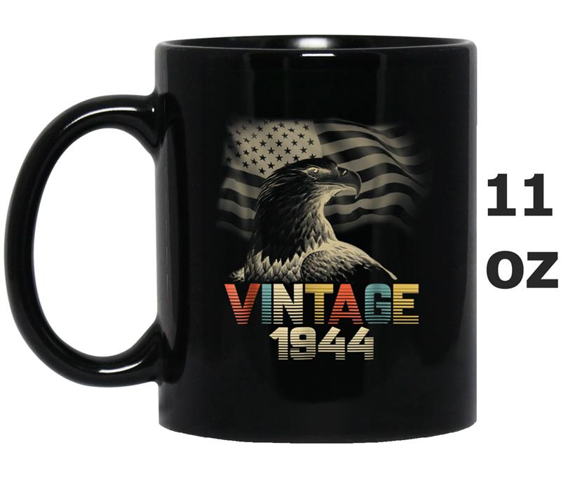 Vintage 1944- 74 Years Old 74th Birthday 1940s Gift Mug OZ
