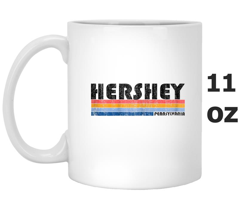 Vintage 1980s Style Hershey PA Mug OZ