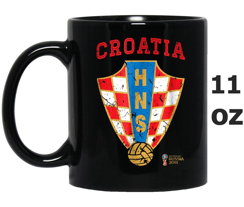 Vintage Croatia HNS World Soccer Team Russia 2018 Mug OZ