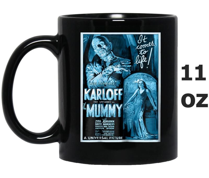 Vintage Movie Poster  - Mummy Horror Movie Tee Mug OZ