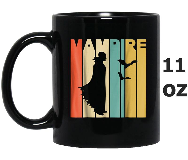 Vintage Style Vampire Silhouette Mug OZ