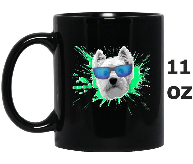 Westie Splash Design Mug OZ