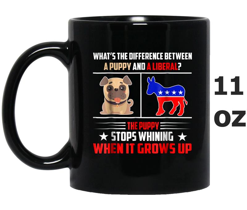 What Is The Difference Between A Puppy And A Liberal Mug OZ