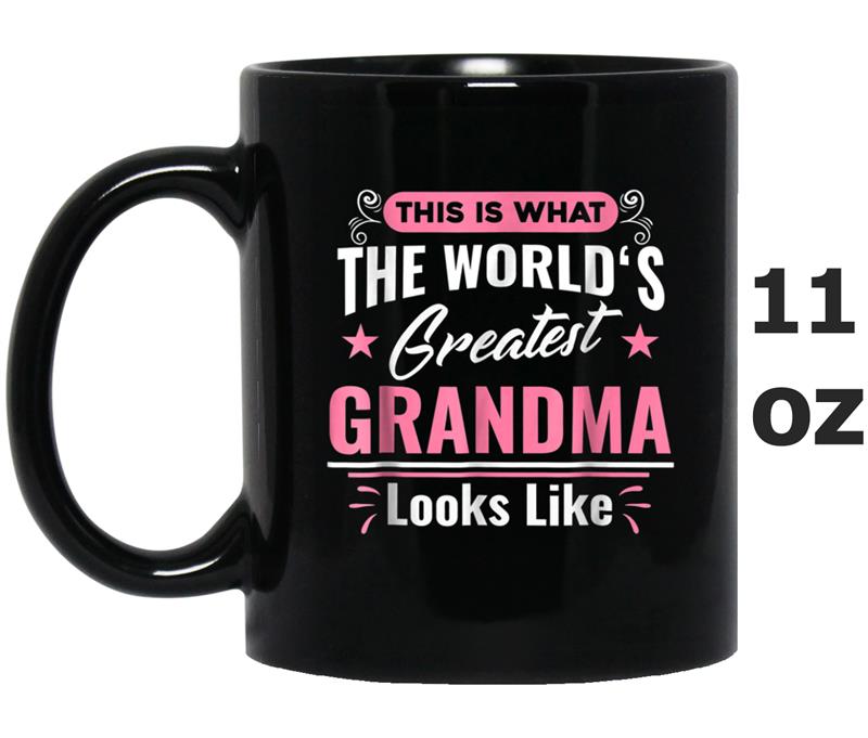 What World's Greatest Grandma Looks Like Mothers Day Mug OZ