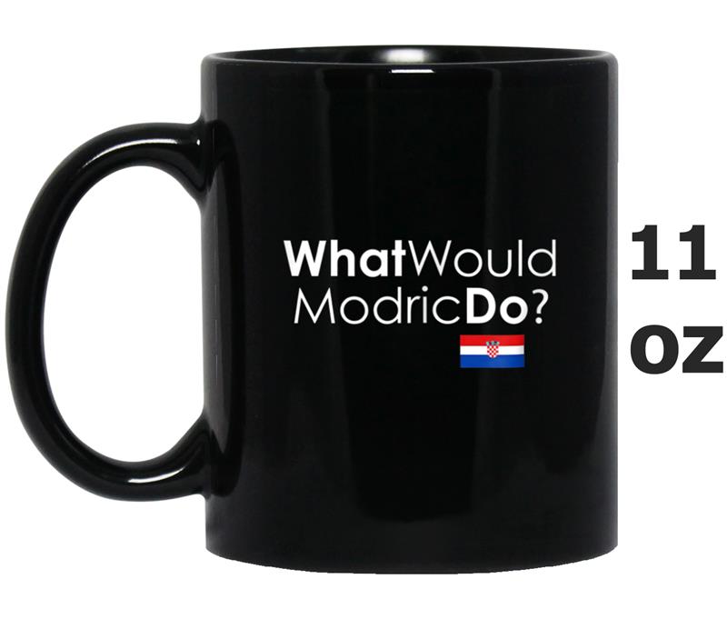 What Would Modric Do Croatia Soccer Fans Jersey Mug OZ