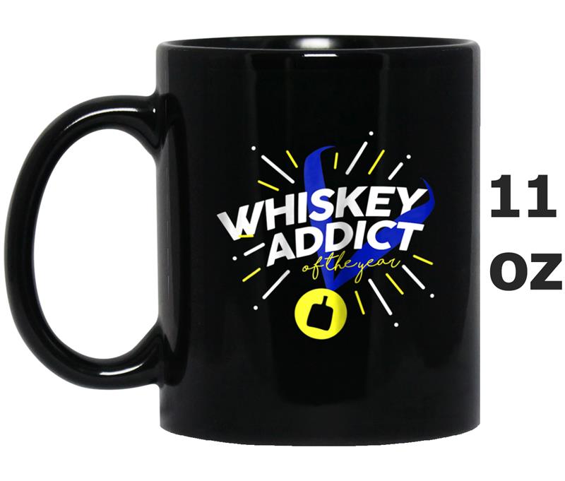 Whiskey Addict of the Year Champion Medal Mug OZ