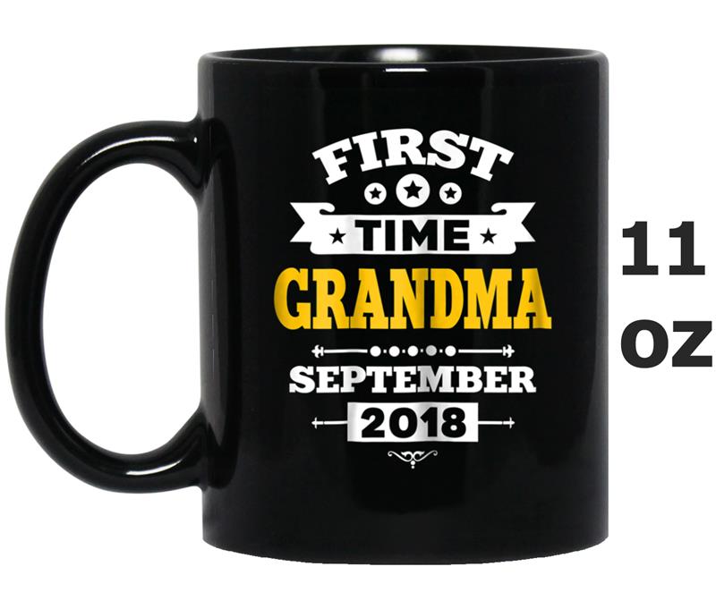 Womens Grandma Again September 2018  Coming Grandma Again Gift Mug OZ