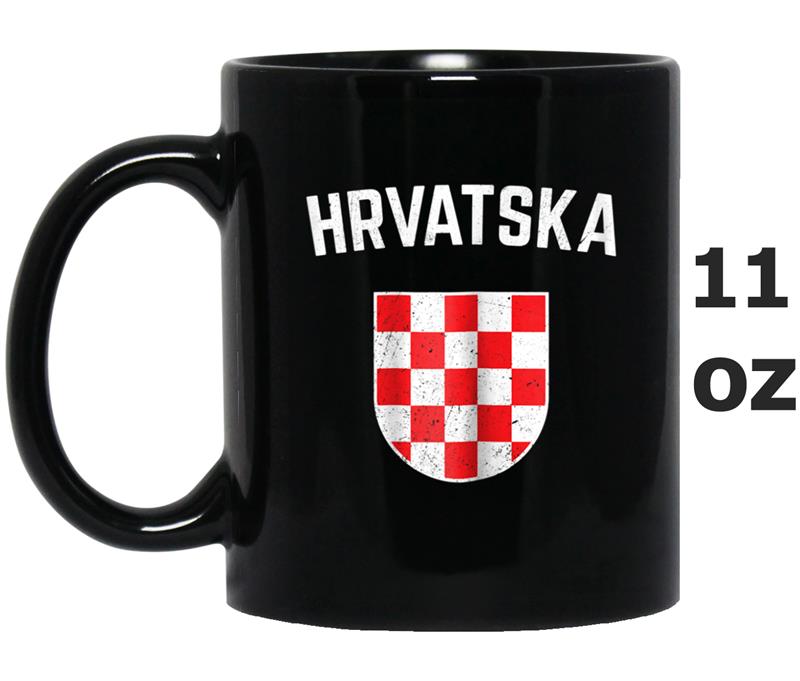 Womens Hrvatska  for Women - Retro Croatia Soccer Jersey Mug OZ