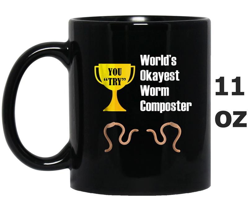 Worm Composting  - Funny Worm Composter Mug OZ