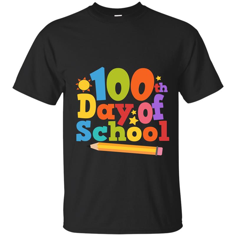 100th Day of School Shirt Teacher Gift 100 Day Survival Tee T-shirt-mt