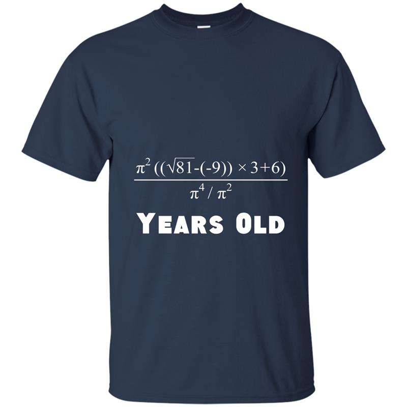 60 Years Old Algebra Equation Funny 60th Birthday Math Shirt T Shirt Mt