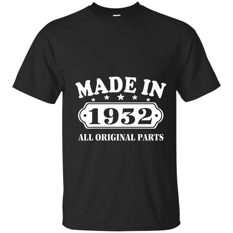 85 Birthday Made in 1932 Gift ideas Funny Men T shirt-CD T-shirt-mt