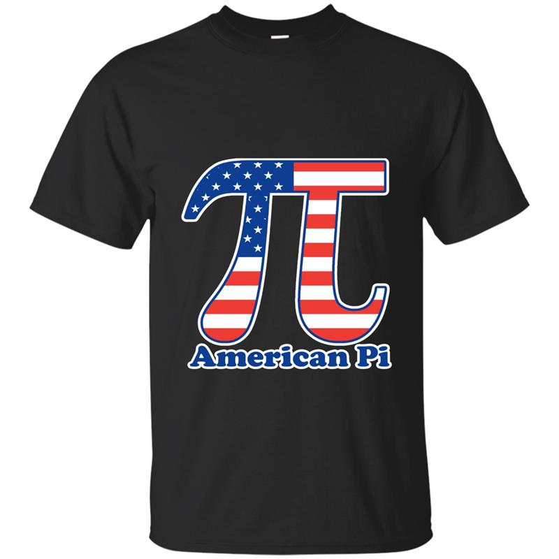 American PI Funny Math Geek T-Shirt T-shirt-mt